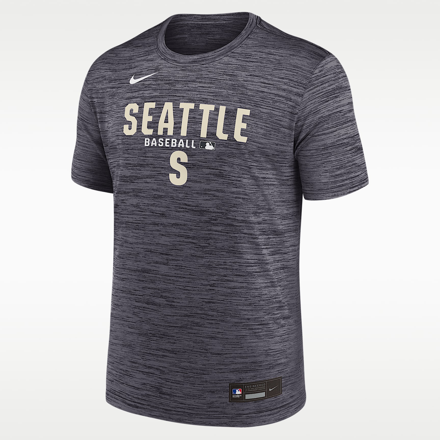 Seattle Mariners Authentic Collection Men's Nike Dri-FIT MLB T